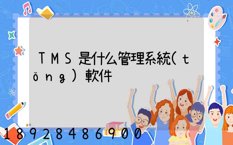 TMS是什么管理系統(tǒng)軟件