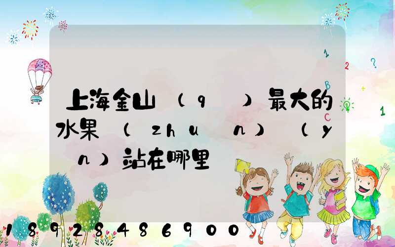 上海金山區(qū)最大的水果轉(zhuǎn)運(yùn)站在哪里