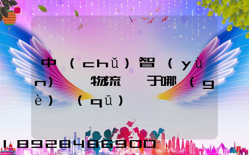 中儲(chǔ)智運(yùn)灞橋物流園屬于哪個(gè)區(qū)