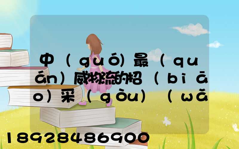中國(guó)最權(quán)威物流的招標(biāo)采購(gòu)網(wǎng)是哪個(gè)