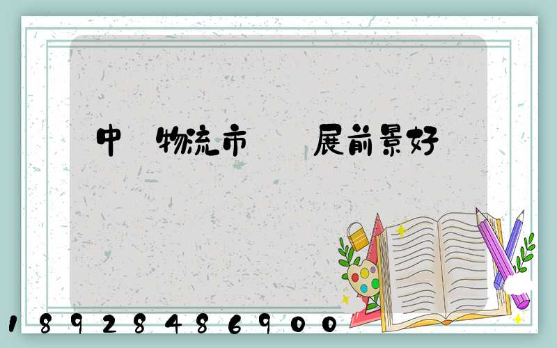 中國物流市場發展前景好嗎