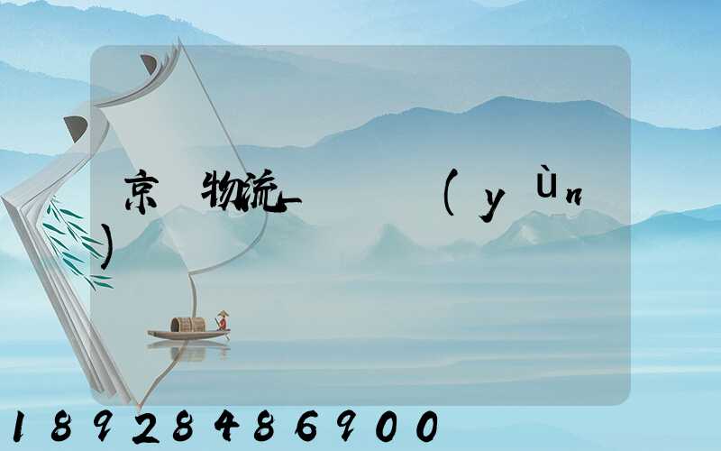 京東物流_國際運(yùn)輸