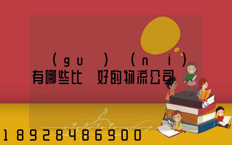 國(guó)內(nèi)有哪些比較好的物流公司