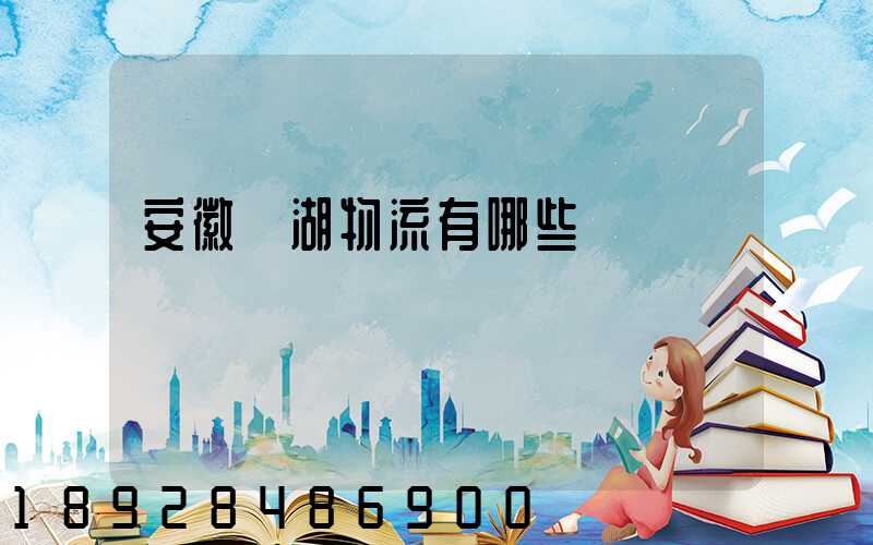 安徽蕪湖物流有哪些