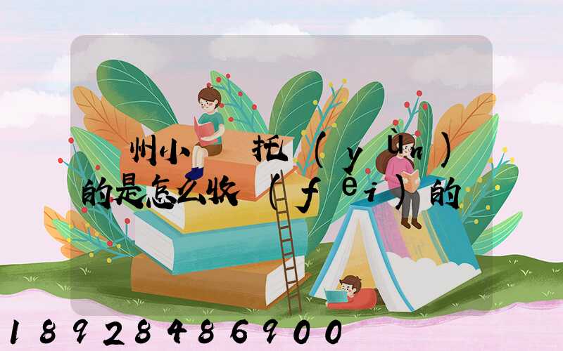 廣州小轎車托運(yùn)的是怎么收費(fèi)的