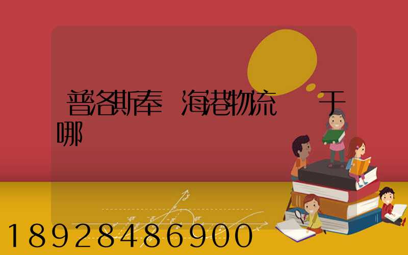 普洛斯奉賢海港物流園屬于哪個區