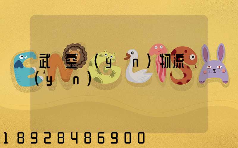 武漢空運(yùn)物流運(yùn)輸