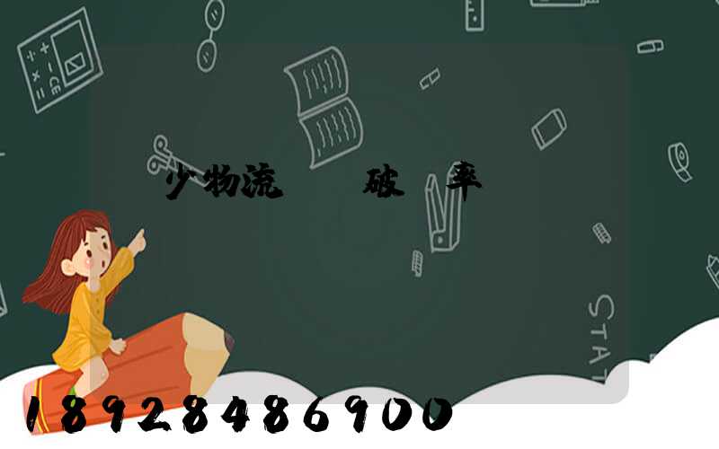 減少物流運輸破損率