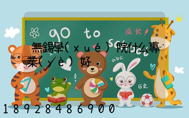 無錫學(xué)院什么專業(yè)好