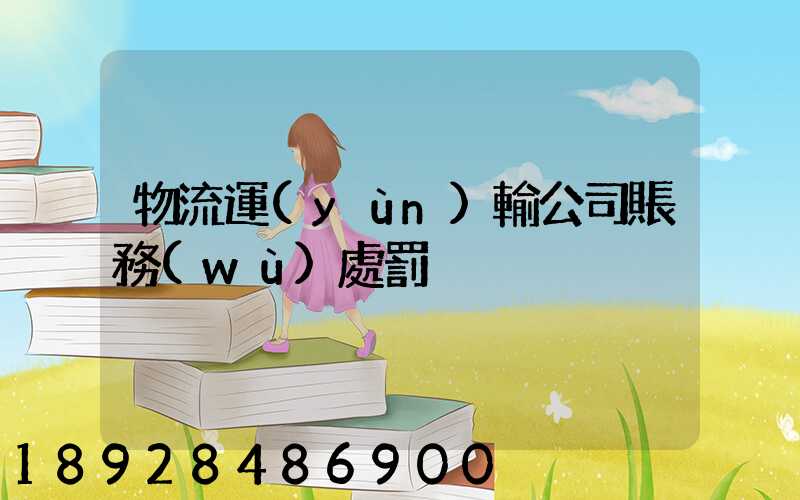 物流運(yùn)輸公司賬務(wù)處罰