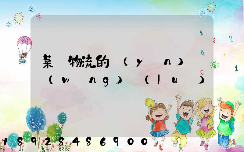 菜鳥物流的運(yùn)輸網(wǎng)絡(luò)