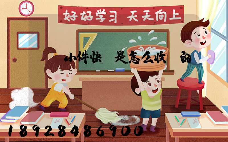 請問小件快遞是怎么收費的