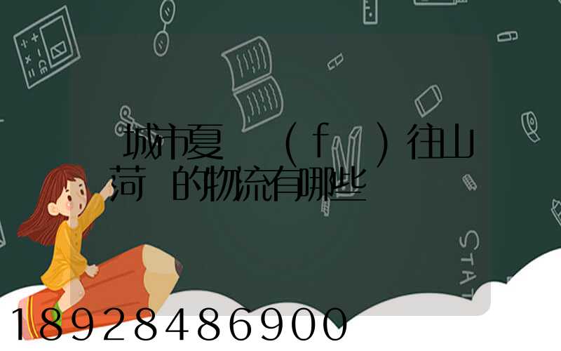 運城市夏縣發(fā)往山東菏澤的物流有哪些