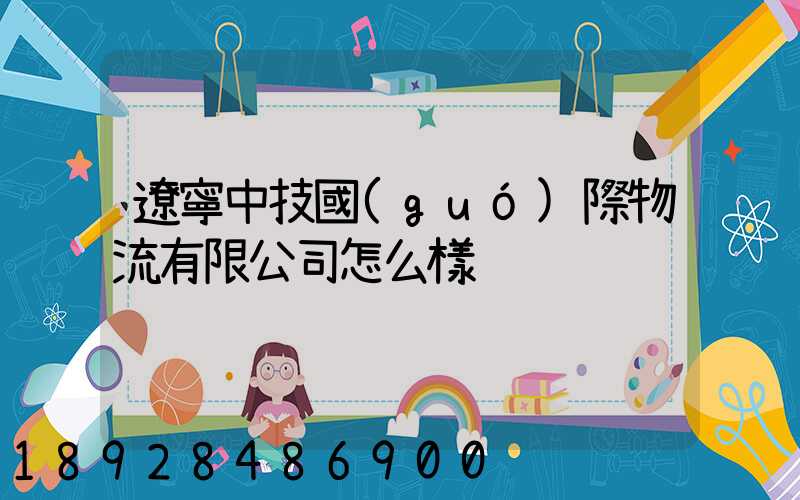 遼寧中技國(guó)際物流有限公司怎么樣