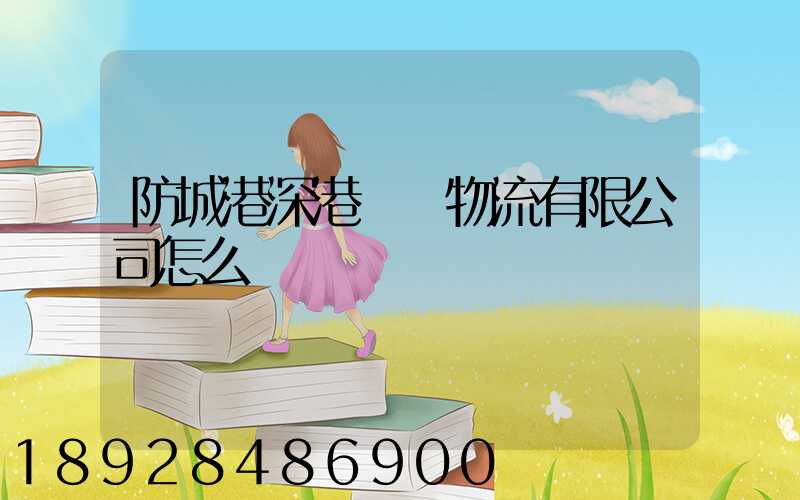 防城港深港國際物流有限公司怎么樣