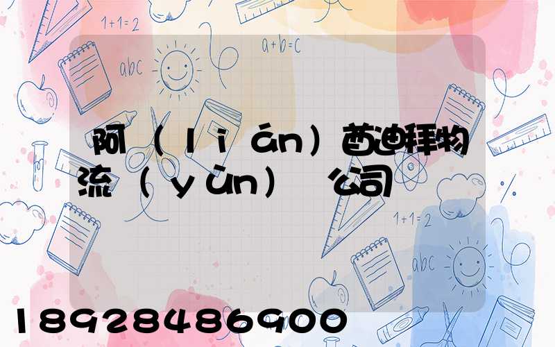 阿聯(lián)酋迪拜物流運(yùn)輸公司