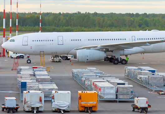 國際快遞，運輸渠道