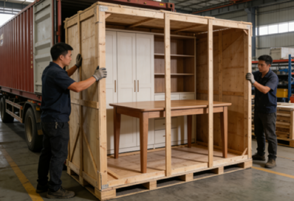22CBM 家居貨出海，拼箱還是整柜？一次幫客戶省出 30% 成本的選擇
