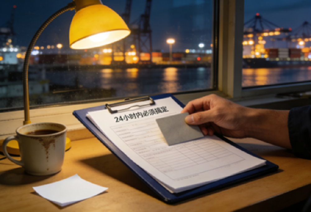 滯港費省了3500刀，就因為這一步